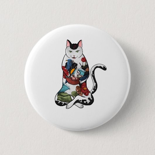 Badge Rond 5 Cm ramen (Devant)