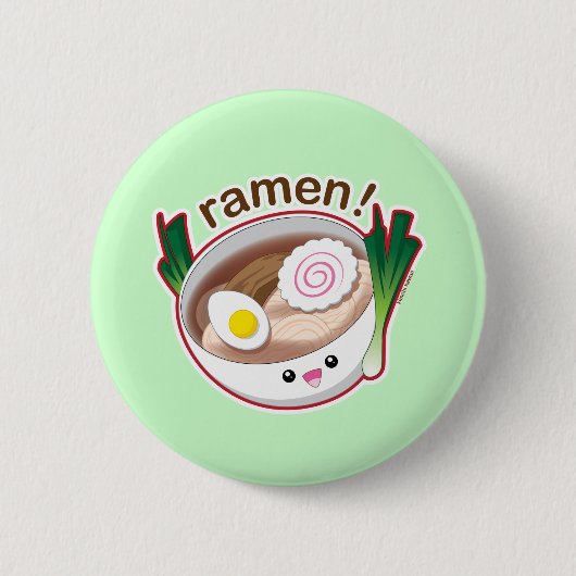 Badge Rond 5 Cm Ramen ! (Devant)