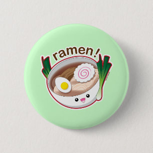 Badge Rond 5 Cm Ramen !