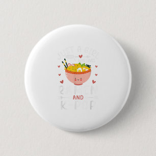 Badge Rond 5 Cm Ramen et KPop Anime Cadeaux pour Ado Gir