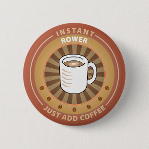 Badge Rond 5 Cm Rameur instantané