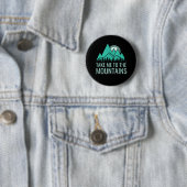 Badge Rond 5 Cm Randonnée (En situation)