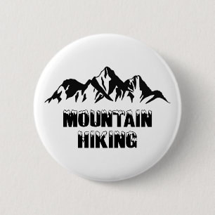 Badge Rond 5 Cm Randonnée en montagne