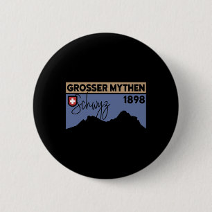 Badge Rond 5 Cm Randonnée Mont Grosser Mythen Vélo Tout Terrain Su