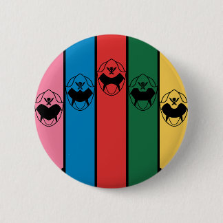 BADGE ROND 5 CM RANGERS DE PUISSANCE