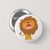 Badge Rond 5 Cm raorrr im un lion : D (Devant & derrière)