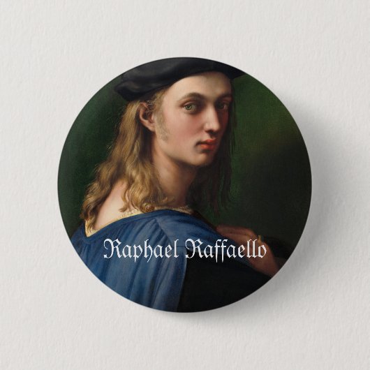 Badge Rond 5 Cm Raphael Raffaello Bindo Altoviti (Devant)