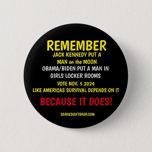 BADGE ROND 5 CM RAPPELEZ-VOUS DE VOTER (Devant)