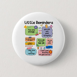Badge Rond 5 Cm Rappelle Que Vous Êtes Assez Sensibilisé À La Sant