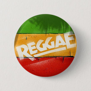 Badge Rond 5 Cm Rasta de musique de reggae de Cori Reith Rasta