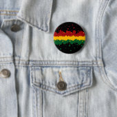 Badge Rond 5 Cm Rasta par Picona™ (En situation)
