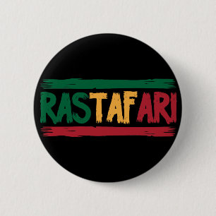 Badge Rond 5 Cm Rastafari