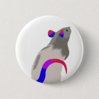 Badge Rond 5 Cm Rat bisexuel