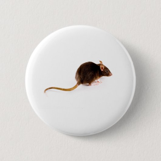 Badge Rond 5 Cm Rat Brown (Devant)