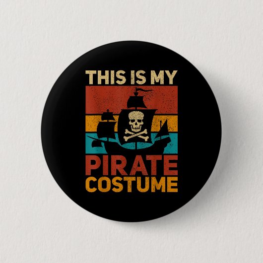 Badge Rond 5 Cm Rate Ship Funny Rate Outfit Rate Costume Retro Rat (Devant)