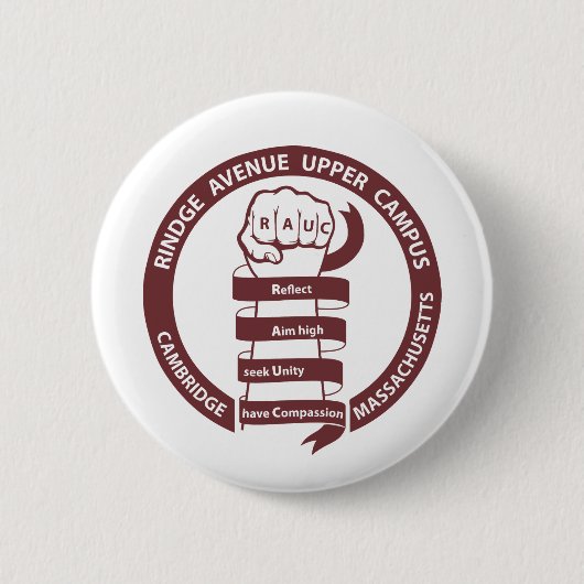 Badge Rond 5 Cm RAUC button pin (Devant)