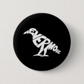 Badge Rond 5 Cm Raven (Devant)