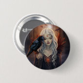 Badge Rond 5 Cm Ravenkin (Devant & derrière)