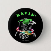Badge Rond 5 Cm Ravin (Devant)
