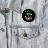 Badge Rond 5 Cm Ravin (En situation)