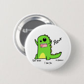 Badge Rond 5 Cm Rawr (Devant & derrière)