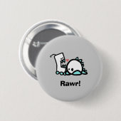 Badge Rond 5 Cm Rawr ! (Devant & derrière)