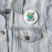 Badge Rond 5 Cm rawr ! signifie que je t'aime en dinosaure (En situation)