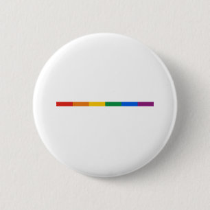 Badge Rond 5 Cm Rayure de gay pride