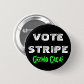 BADGE ROND 5 CM RAYURE DE VOTE (Devant & derrière)