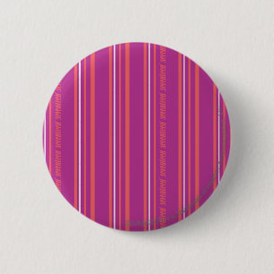 Badge Rond 5 Cm Rayures minces pourpres