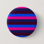 Badge Rond 5 Cm Rayures néon de minuit (Devant)