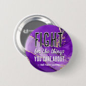 Badge Rond 5 Cm RBG Ruth Bader Ginsburg cite les féministes libéra (Devant & derrière)