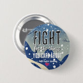 Badge Rond 5 Cm RBG Ruth Bader Ginsburg cite les féministes libéra (Devant & derrière)