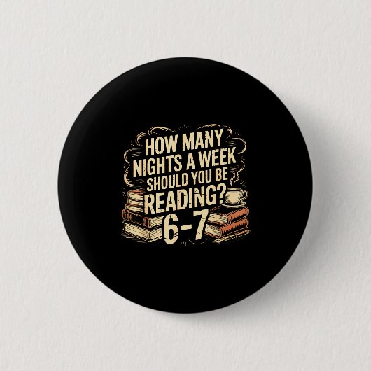 Badge Rond 5 Cm Reading 67 Meme Englieacher Funny 67 Librarian (Devant)