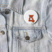 Badge Rond 5 Cm Reading book (En situation)