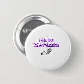 Badge Rond 5 Cm receveur de bébé (Devant & derrière)