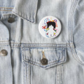 Badge Rond 5 Cm Recherche de la couleur (En situation)