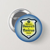 Badge Rond 5 Cm Recherche et équipe de secours d'Afikoman (Devant & derrière)