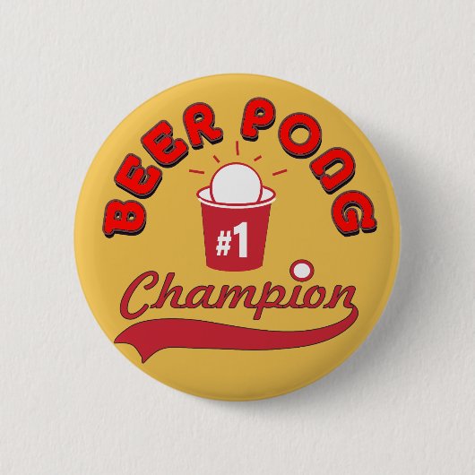 Badge Rond 5 Cm Récompense de puanteur de bière (Devant)