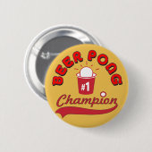 Badge Rond 5 Cm Récompense de puanteur de bière (Devant & derrière)