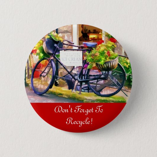 BADGE ROND 5 CM RECYCLAGE (Devant)