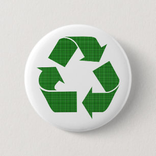 Badge Rond 5 Cm recyclage de plaid
