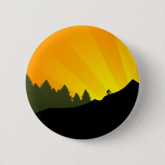 Badge Rond 5 Cm recyclage : rayz de montagne :
