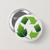 Badge Rond 5 Cm Recycler (Devant & derrière)
