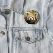 Badge Rond 5 Cm red-chinese-panda10x10 (En situation)