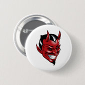 Badge Rond 5 Cm Red Devil (Devant & derrière)