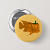 Badge Rond 5 Cm Red Devil Cichlid (Devant & derrière)