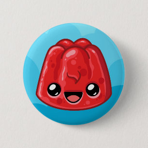 Badge Rond 5 Cm Red Jelly - Happy Jump