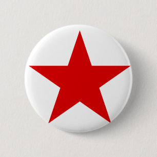 Badge Rond 5 Cm Red Star Communist
