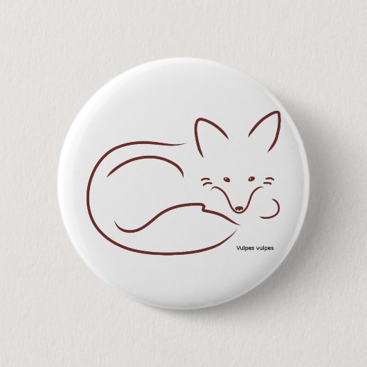Badge Rond 5 Cm RedFox (Devant)